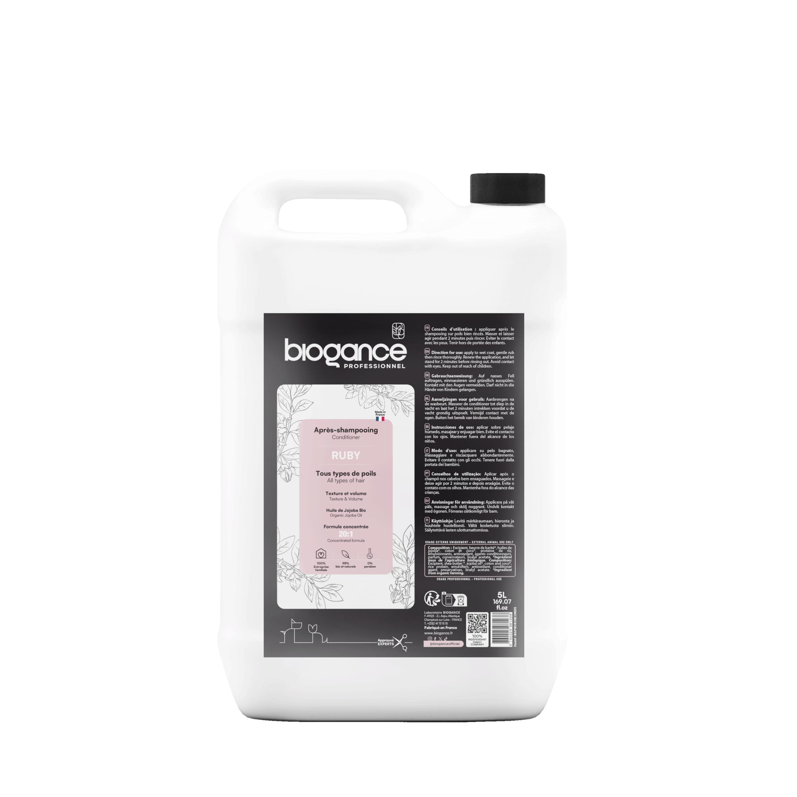 BIOGANCE - après-shampooing texturisant professionnel