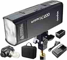 Godox AD200① Amazon.com : Godox AD200 200Ws 2.4G TTL Speedlite Flash