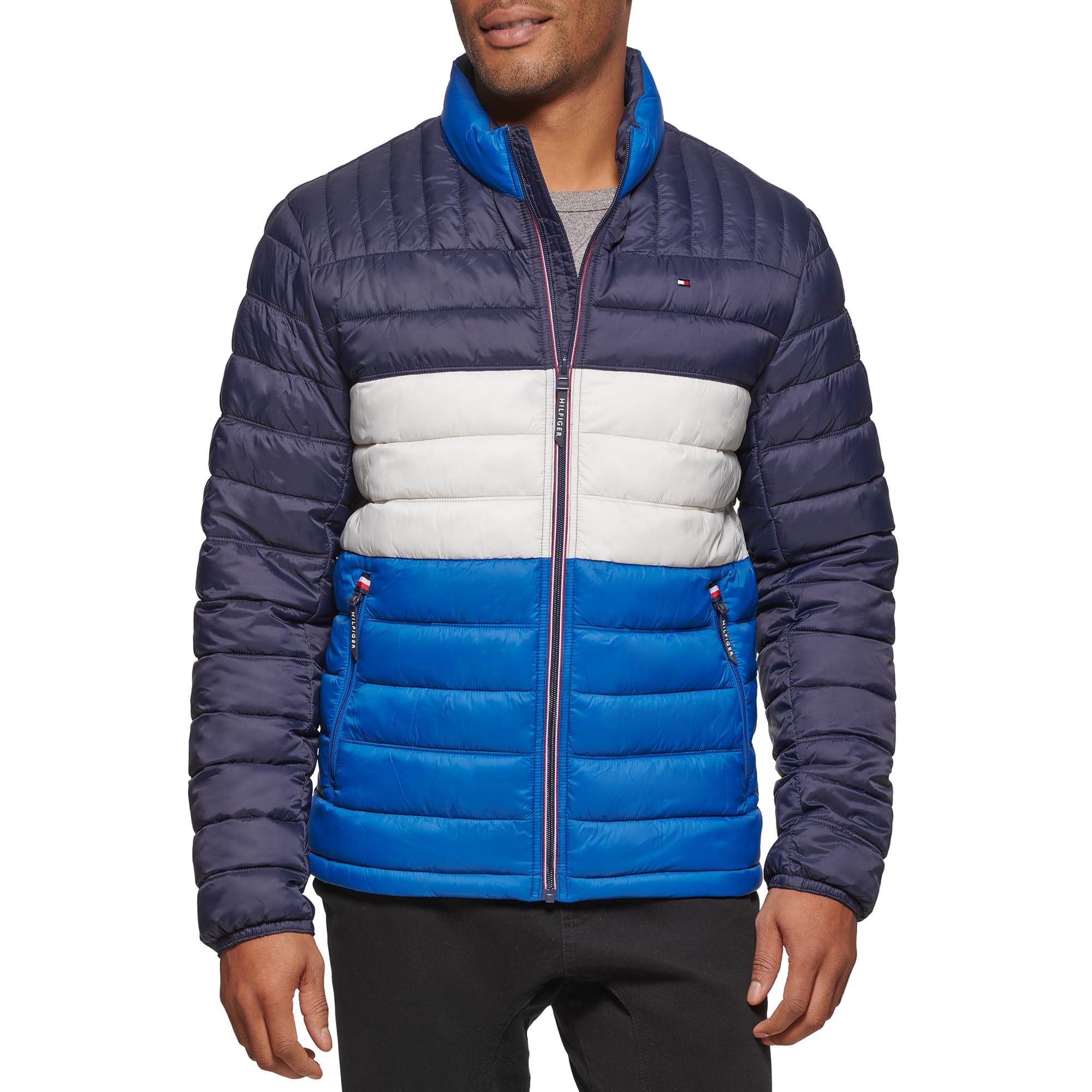 Mens Ultra Loft Packable Puffer Jacket Down Alternative Coat
