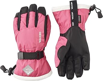 Hestra Gauntlet CZone Junior Glove (Youth 4-14yrs) | Waterproof, Insulated Kids Gloves for Winter, Skiing, Snowboarding