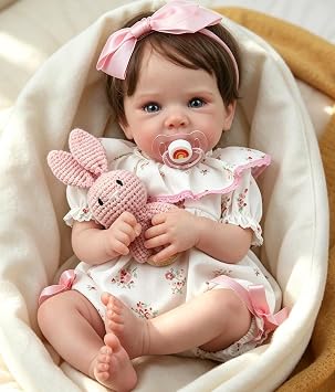 WOOROY Reborn Baby Dolls Girl, 20 inch Realistic Newborn Lifelike Real Life