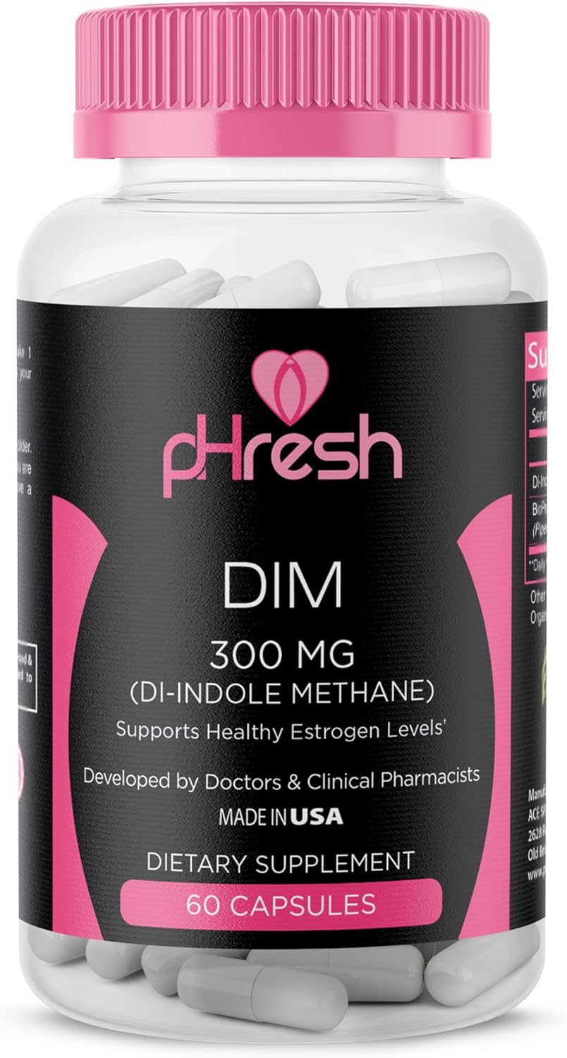 pHresh DIM Supplement Women Estrogen Balance Support 300