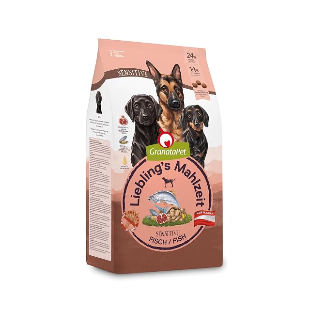GranataPet Lieblings's Mahlzeit Fish Sensitive, 1,8 kg, Comida Seca para Perros