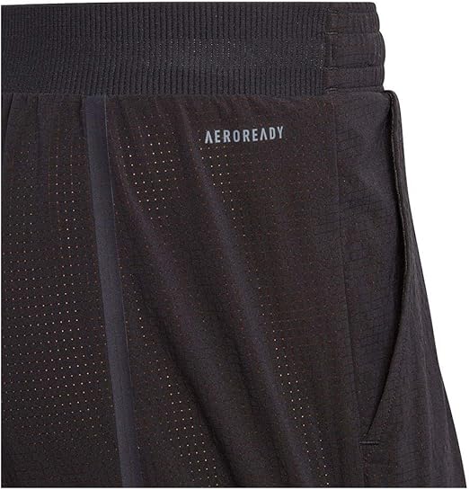 adidas mens Ergo Solid Shorts AEROREADY White/Grey X-Large 7\