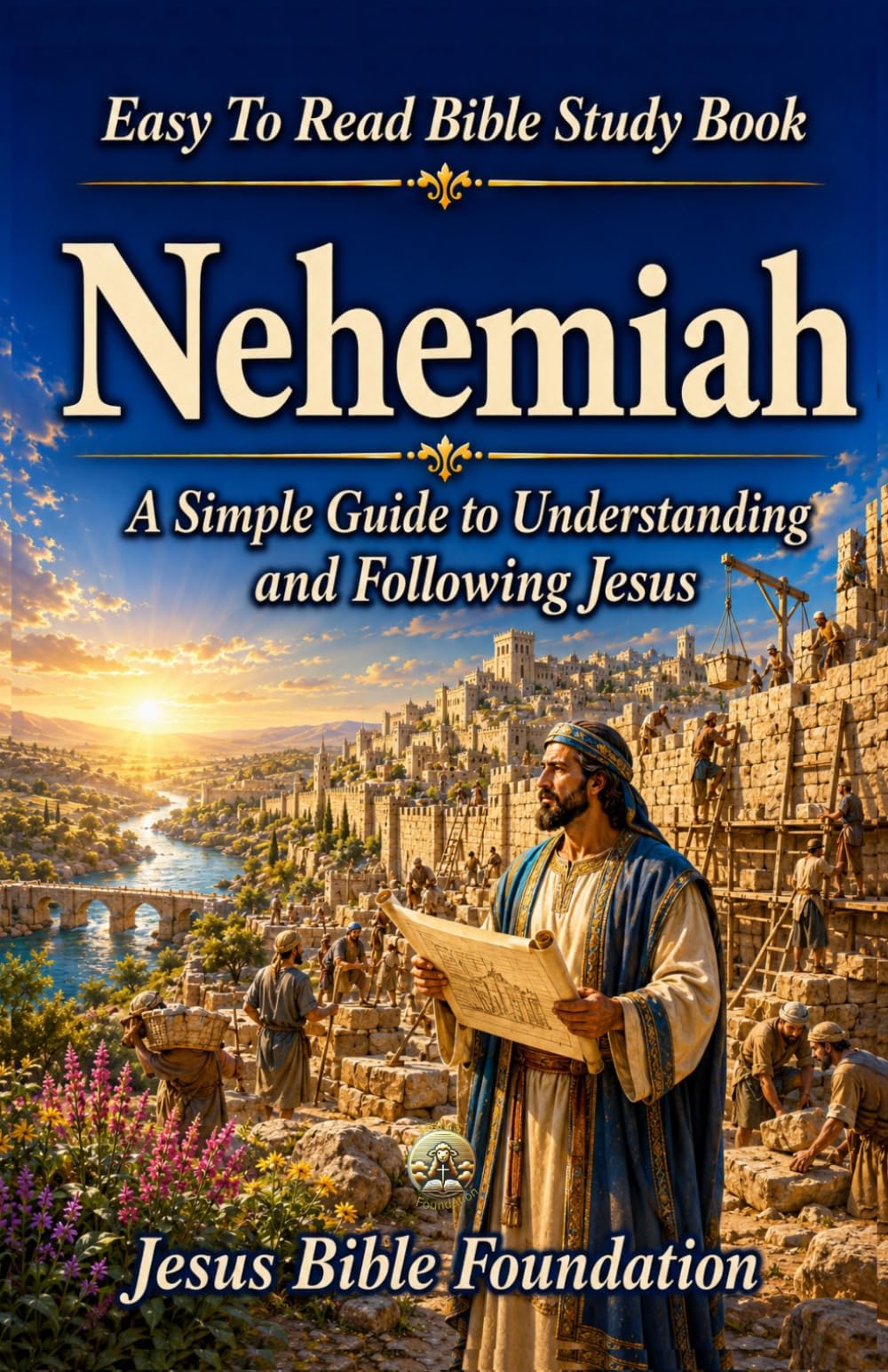 Easy to Read Bible Study Book Nehemiah: A Simple Guide to Understanding and Following Jesus