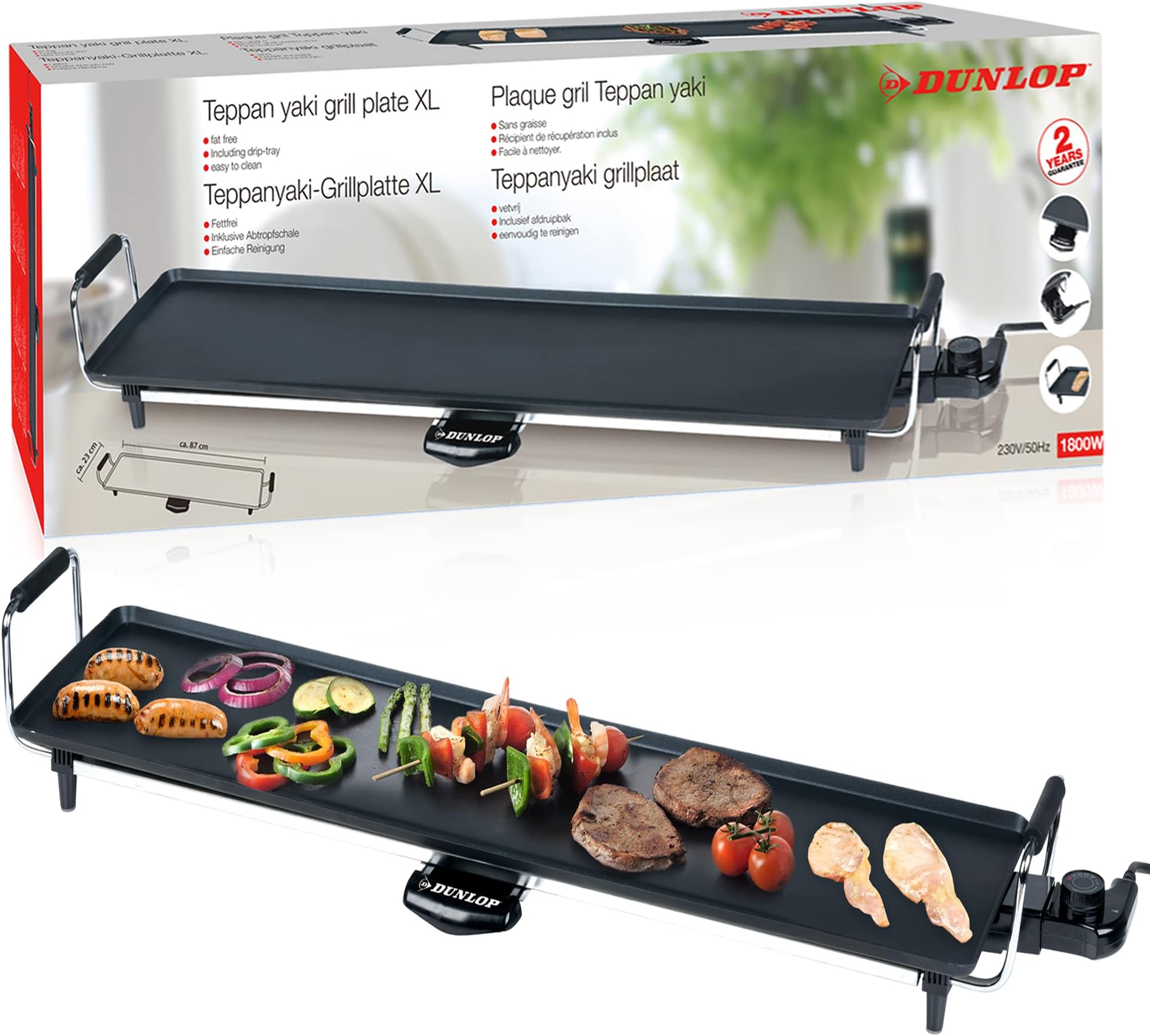 Dunlop Teppanyaki Grill Hotplate XXL