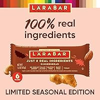 Vista 99 de LARABAR Barra de mantequilla de almendras con chispas de chocolate, 1.6 onzas