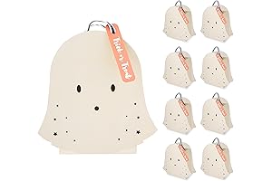 Cheerland Halloween Party Favor Bags Cute Ghost Shaped Paper Gift Bag Trick...