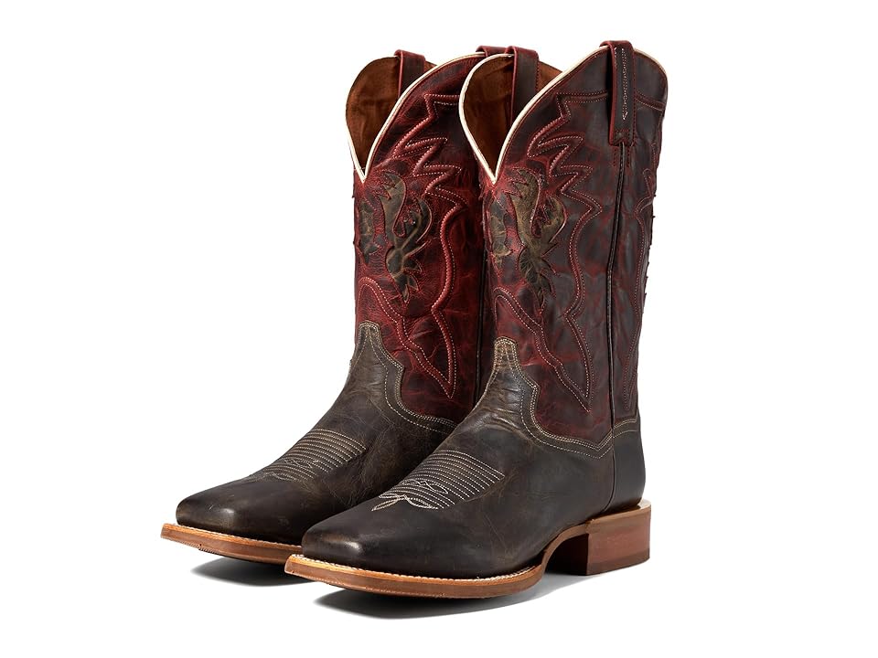 Dan Post Jacob Cowboy Boots Chocolate : 7 D - Medium, Leather In Brown