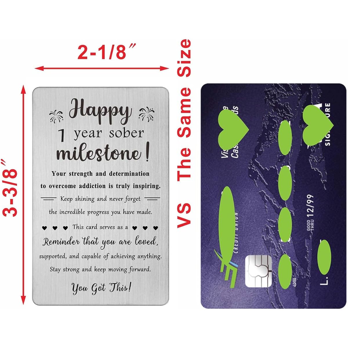 On This Day You Got Sober Card, Sobriety Card, Sober Birthday, Soberversary, Sobriety Gift For Men, Sobriety Gift For Women, Sober, Recovery - View #4