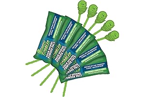 Green Gobbler Drain Clog Remover Powder PACs with Drain Snake Tool
