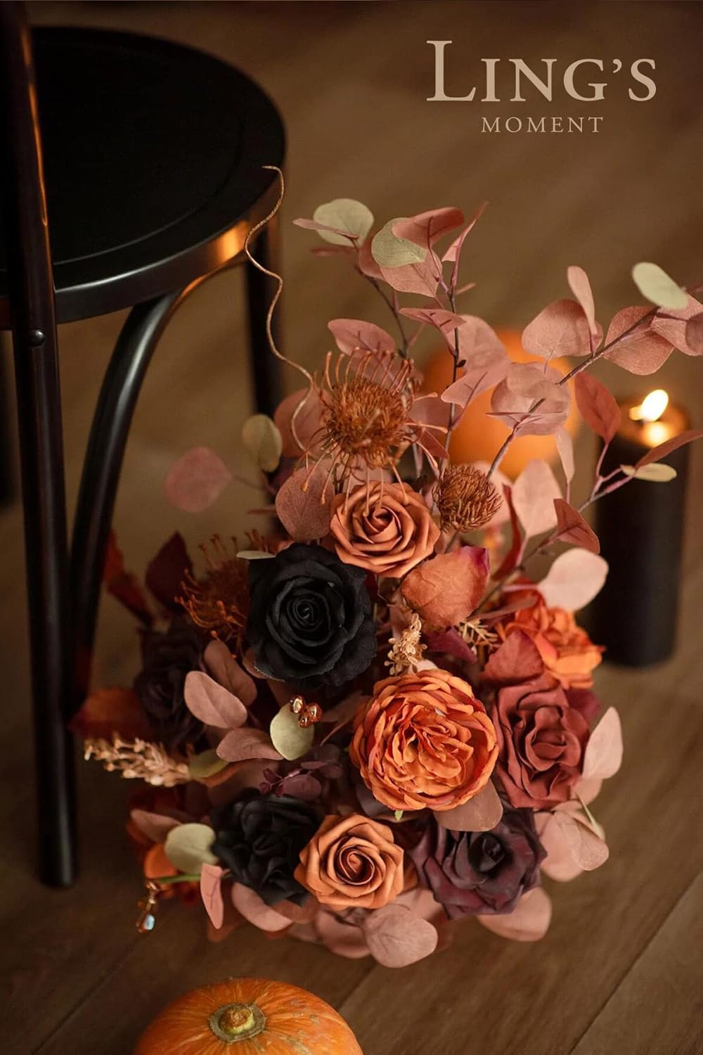 Ling's Moment Artificial Rose Flowers 50pcs Foam Roses w/Stem for DIY Wedding Bouquets Centerpieces Bridal Shower Party Home Decorations (Regular 3/50pcs'')
