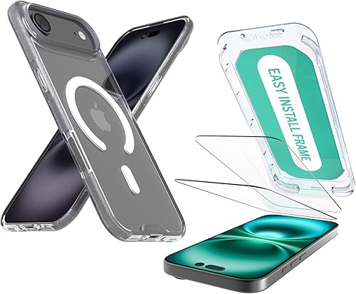 Miniatura 42 de Smartish® - Funda MagSafe transparente para iPhone 17, Gripmunk, funda delgada magnética [ligera + protectora], cubierta de agarre delgada