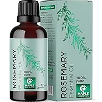 Vista 3 de Juego de aceites esenciales de aromaterapia para difusor, aceite esencial de romero puro y aceite esencial de lavanda, aceites esenciales puros