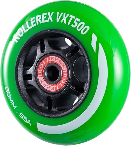 Miniatura 8 de Rollerex VXT500 RipStik Wheels (Multiple Color Options Available) (2-Pack) - Use on Inline Skates, Roller Blades, RipStiks, RipStick Caster Boards,