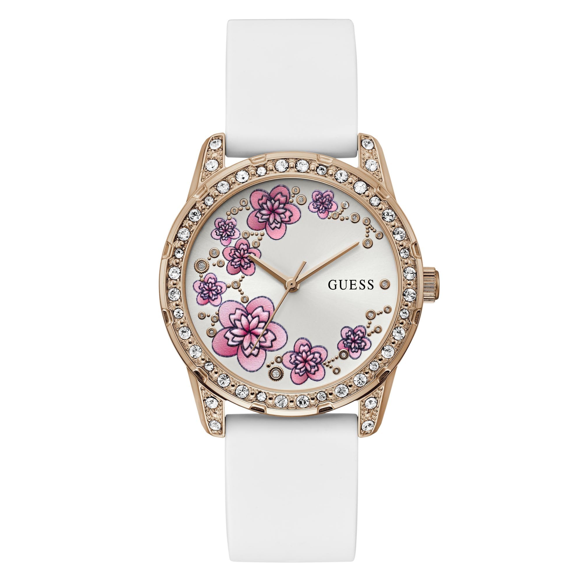 Guess Women 40 mm White Dial Analog Watch- U1399L2M (B0CYVBQPGH) Amazon Price History, Amazon Price Tracker