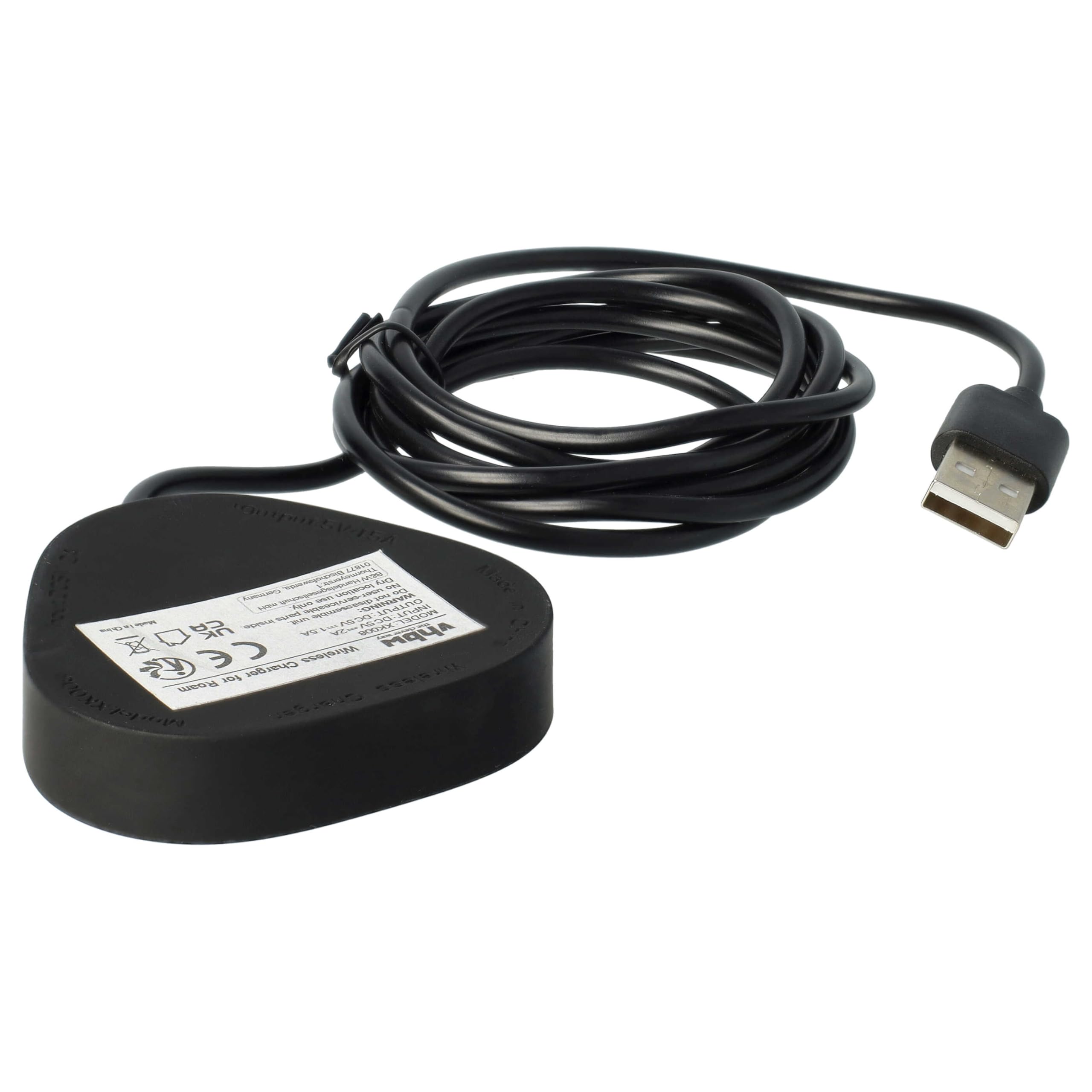 vhbw stazione di ricarica compatibile con Sono Roam 2 altoparlanti - Cavo di ricarica 145 cm nero