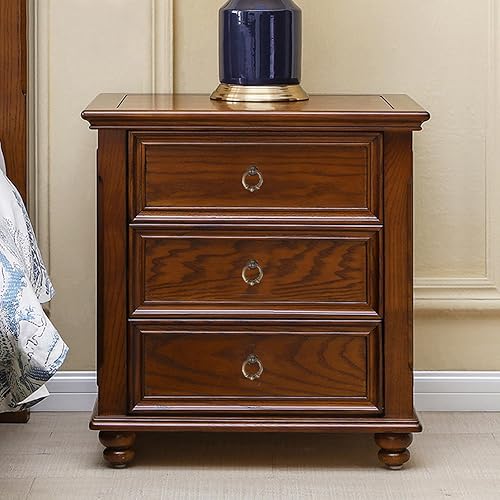 Miniatura 3 de Tiradores de anillo de bronce antiguo, 4 piezas de anillos redondos de cajón de un solo agujero con tornillos para armario, armario, cocina,