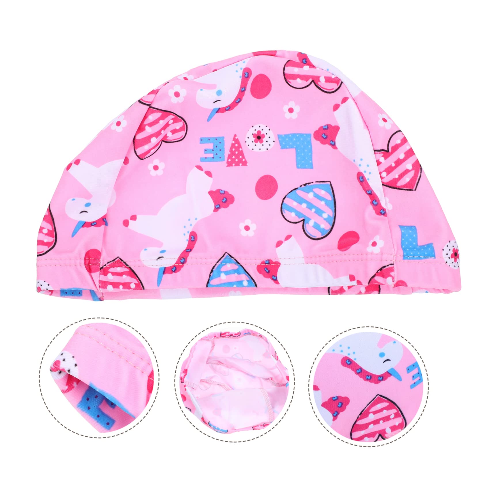 SUPVOX 5 Set Di Cuffie Da Nuoto Per Ragazzi E Ragazze A Tema Per Bambini Per Proteggere I Durante Il Nuoto 2 Pezzi*5