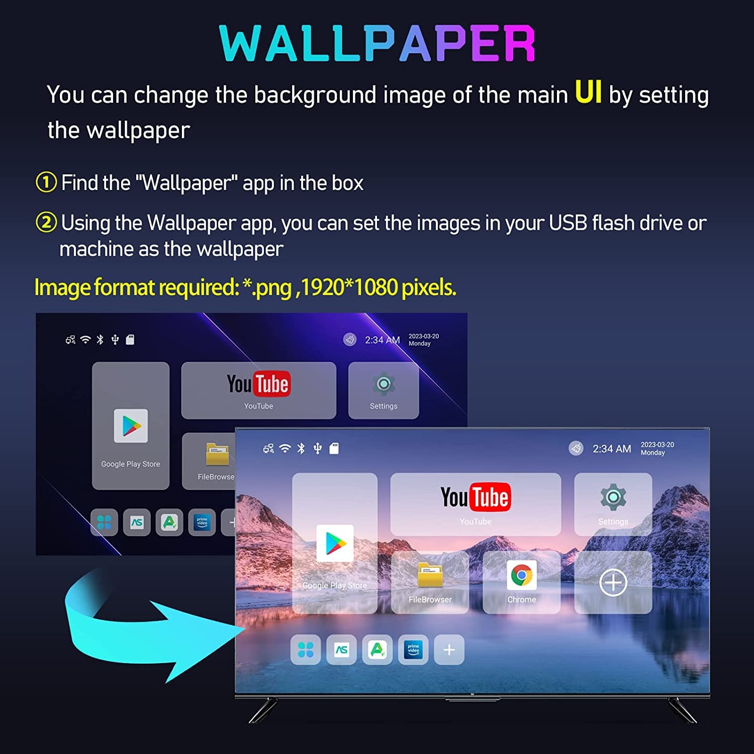 Smart Android 13.0 TV Box 4GB RAM 64GB ROM Rk3258quad-Core Cortex-A53 Soporte De CPU 2.4G/5G WiFi BT 4.0 USB 3.0 10/100M Ethernet 3D 8K/4K HD Media Box,4gb+32gb