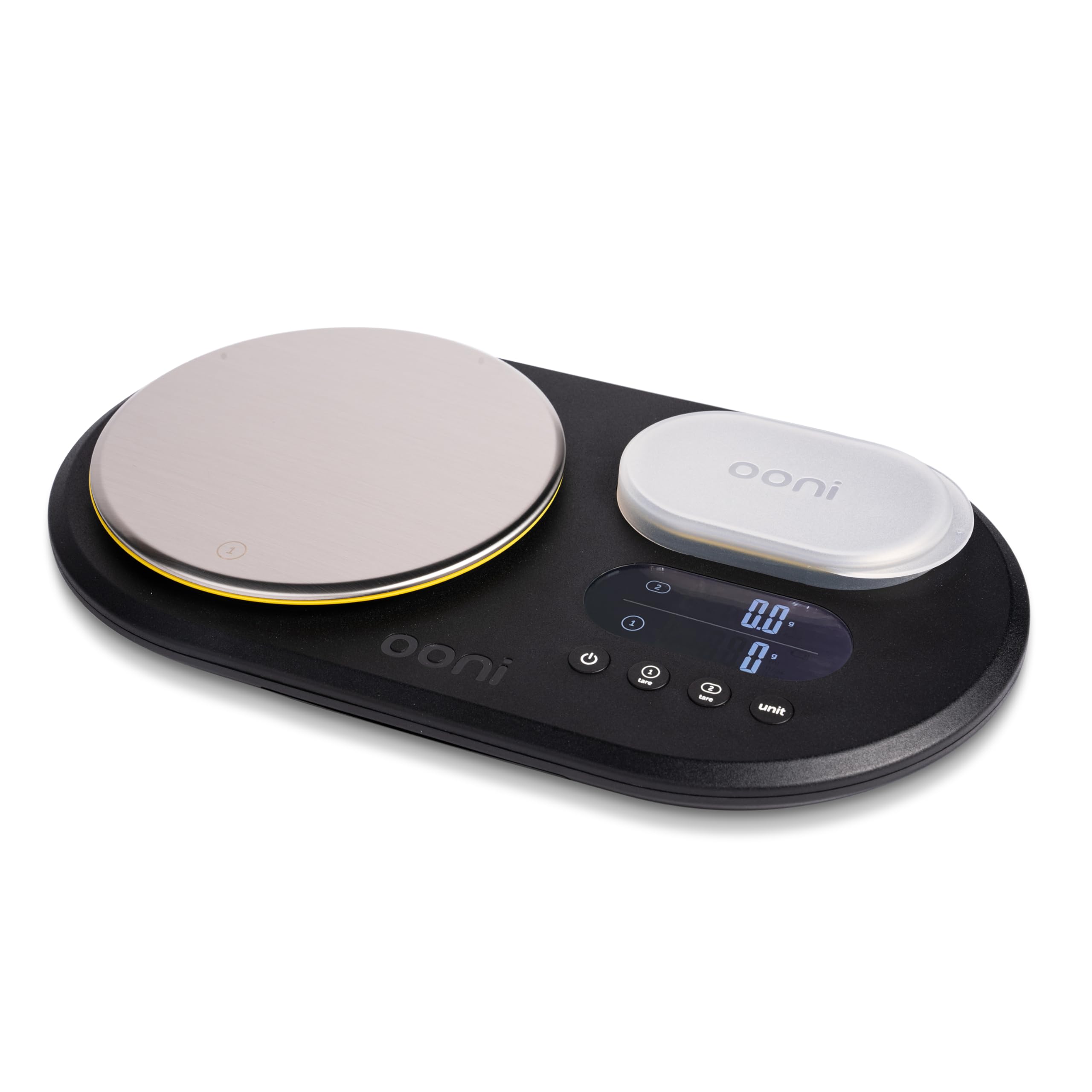 Ooni Dual Platform Digital Kitchen Scales - Precision Food Kitchen Scales, Highly Accurate Cooking and Baking Scales, 0.1g Increments