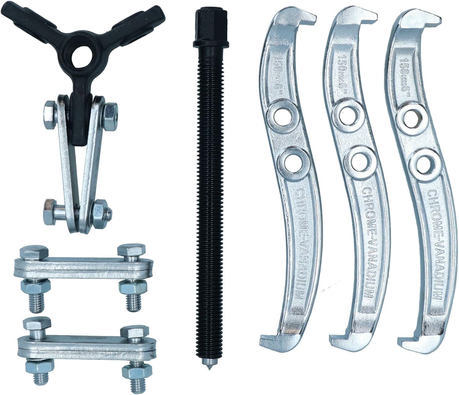 AB Tools Industrial 6” / 150mm 3 Leg Jaw Gear Puller Remover Removal Internal External