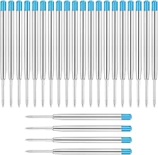 ENLACE Ballpoint Pen Refills Large Capacity Metal Ballpoint Pen Refills for G2 Format 24 x Compatible Set Refills 1.0 mm Line Width M, Ink Colour Blue