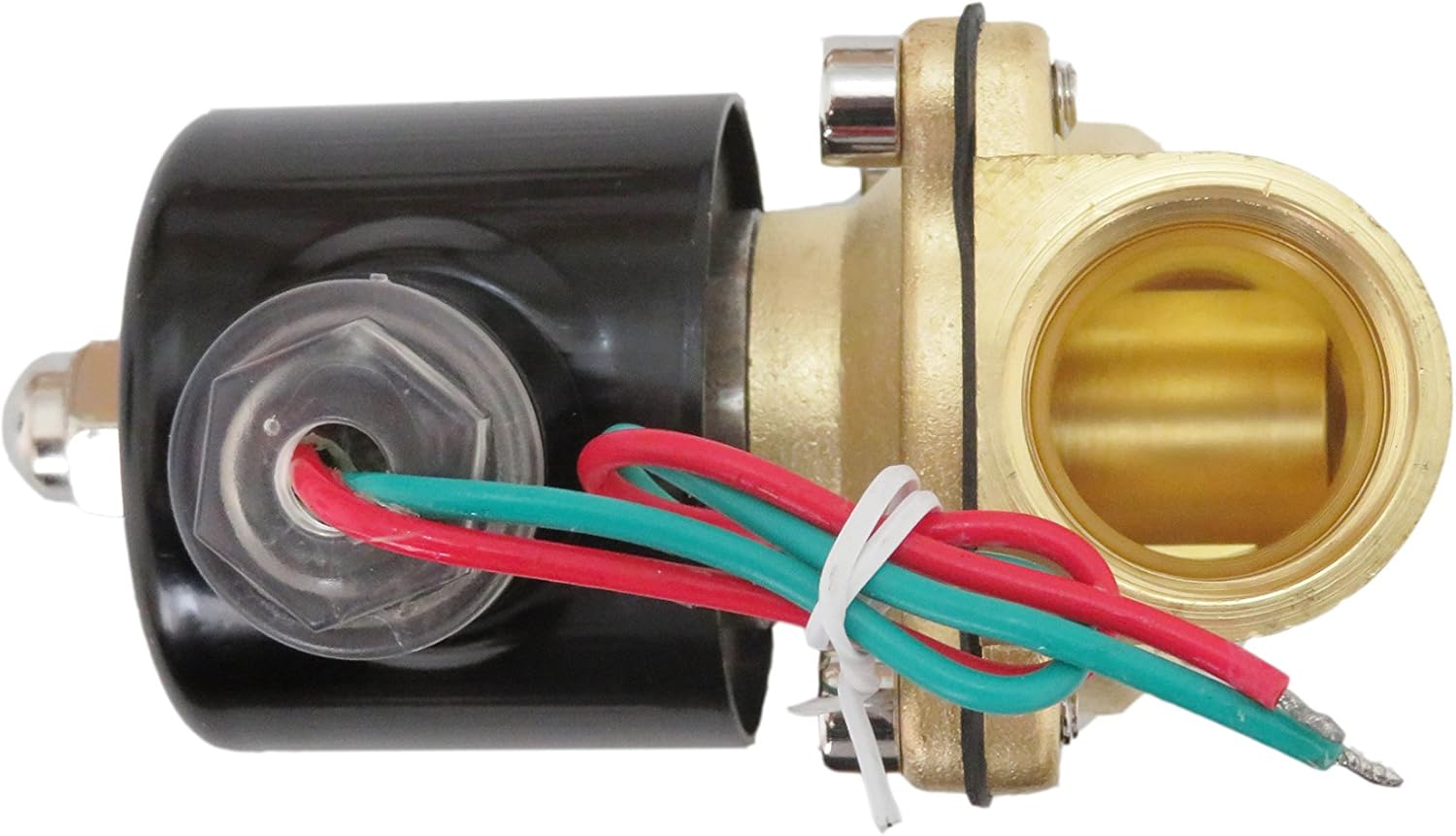 3/4 inch 220V-240V AC VAC Brass Electric Solenoid Valve NPT Gas Water Air N/C