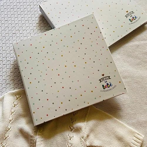 Álbum do Bebê - BOLINHAS COLORIDAS