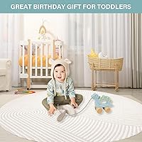 Vista 5 de Juguetes de Madera para Bebés Coche, Juguetes de Madera para Bebés, Juguetes de Arrastre para Niños Pequeños, Juguetes de Desarrollo para Niña