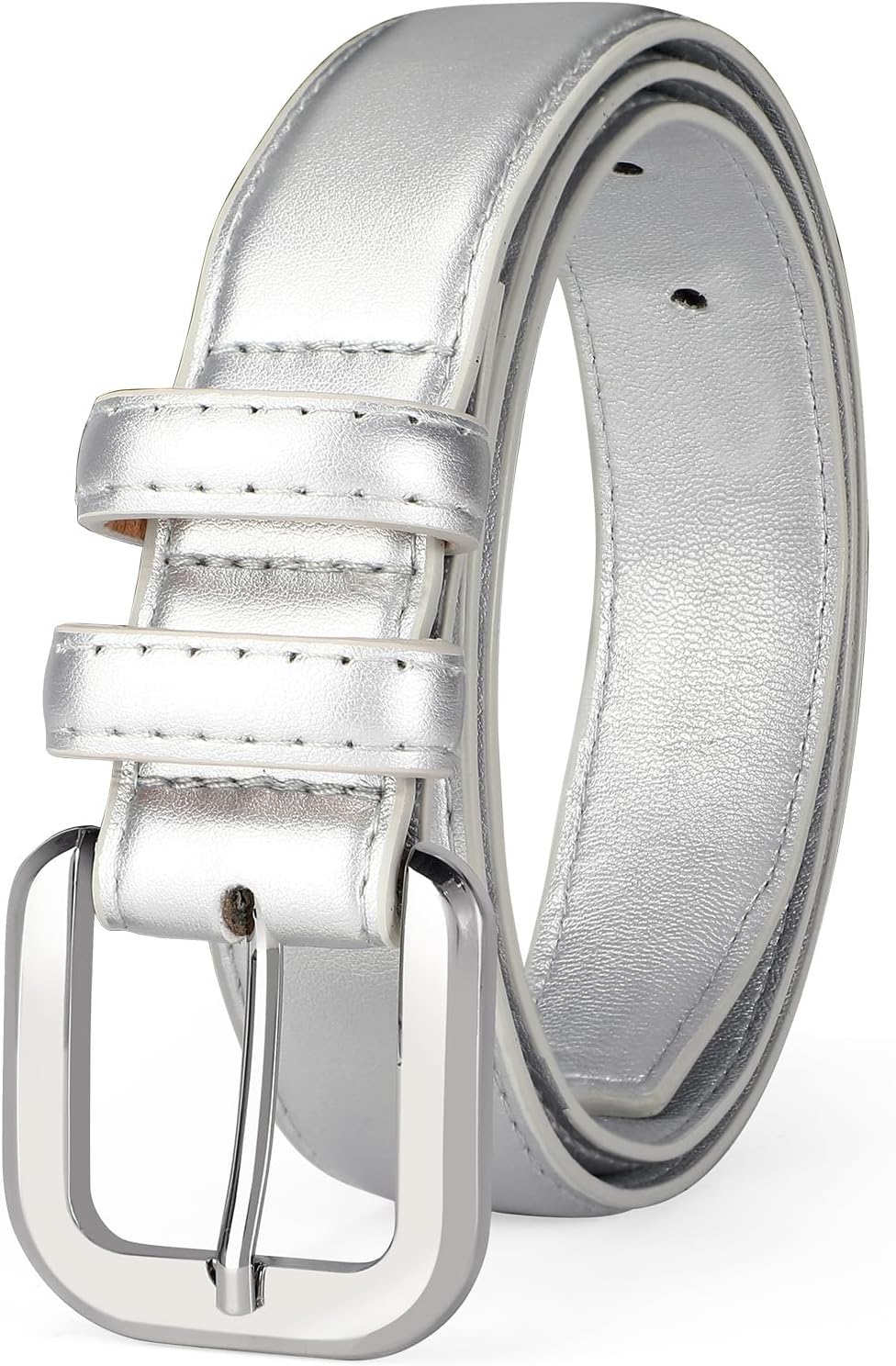 VONMELLI Leather Belts for Women Fashion Wasit Ladies Belt for Jeans Pants Dresses with Pin Buckle