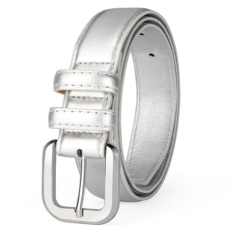 VONMELLI Leather Belts for Women Fashion Wasit Ladies Belt for Jeans Pants Dresses with Pin Buckle