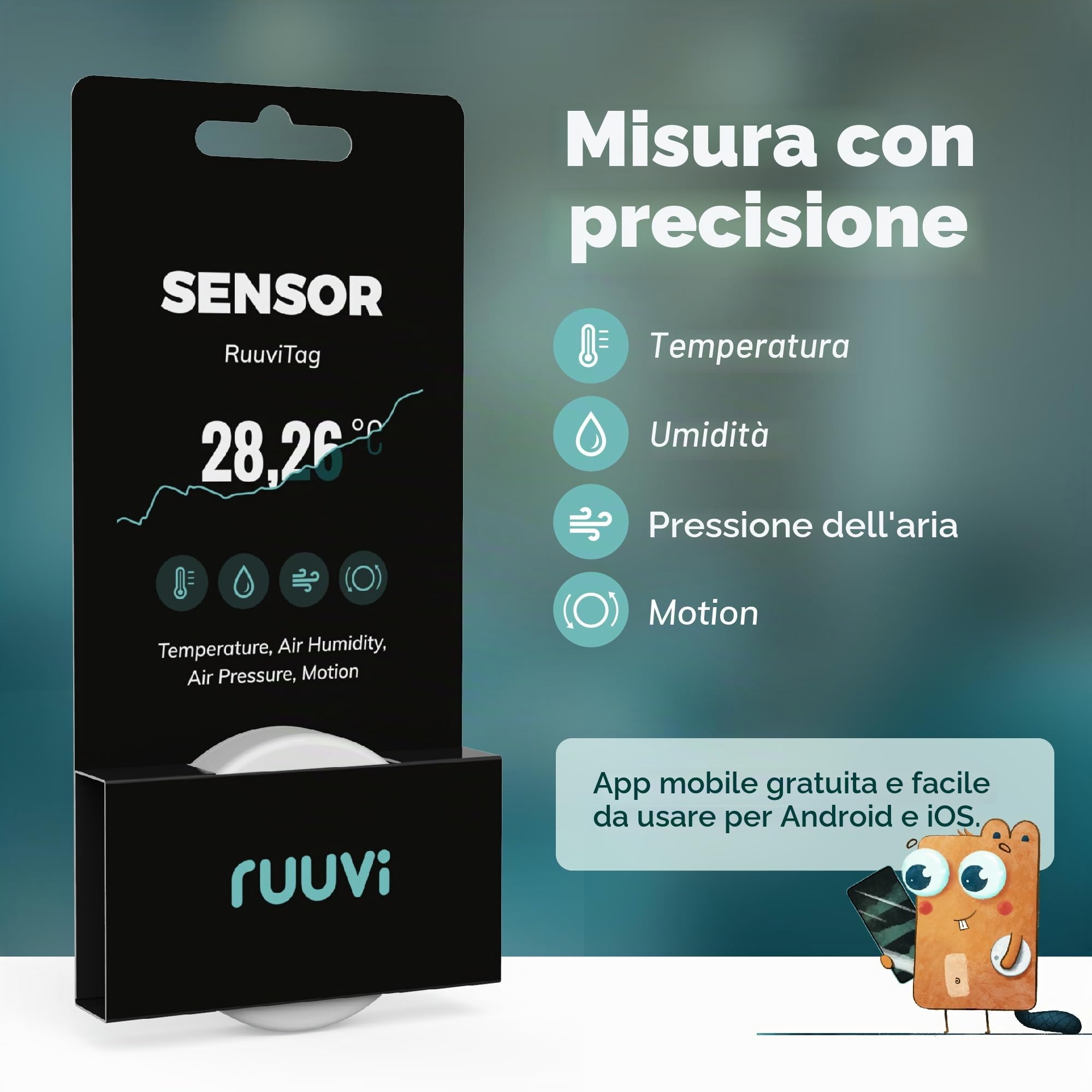 RUUVI INNOVATIONS LTD Nuevo 2024 - RUUVITAG Sensor (4 in 1)