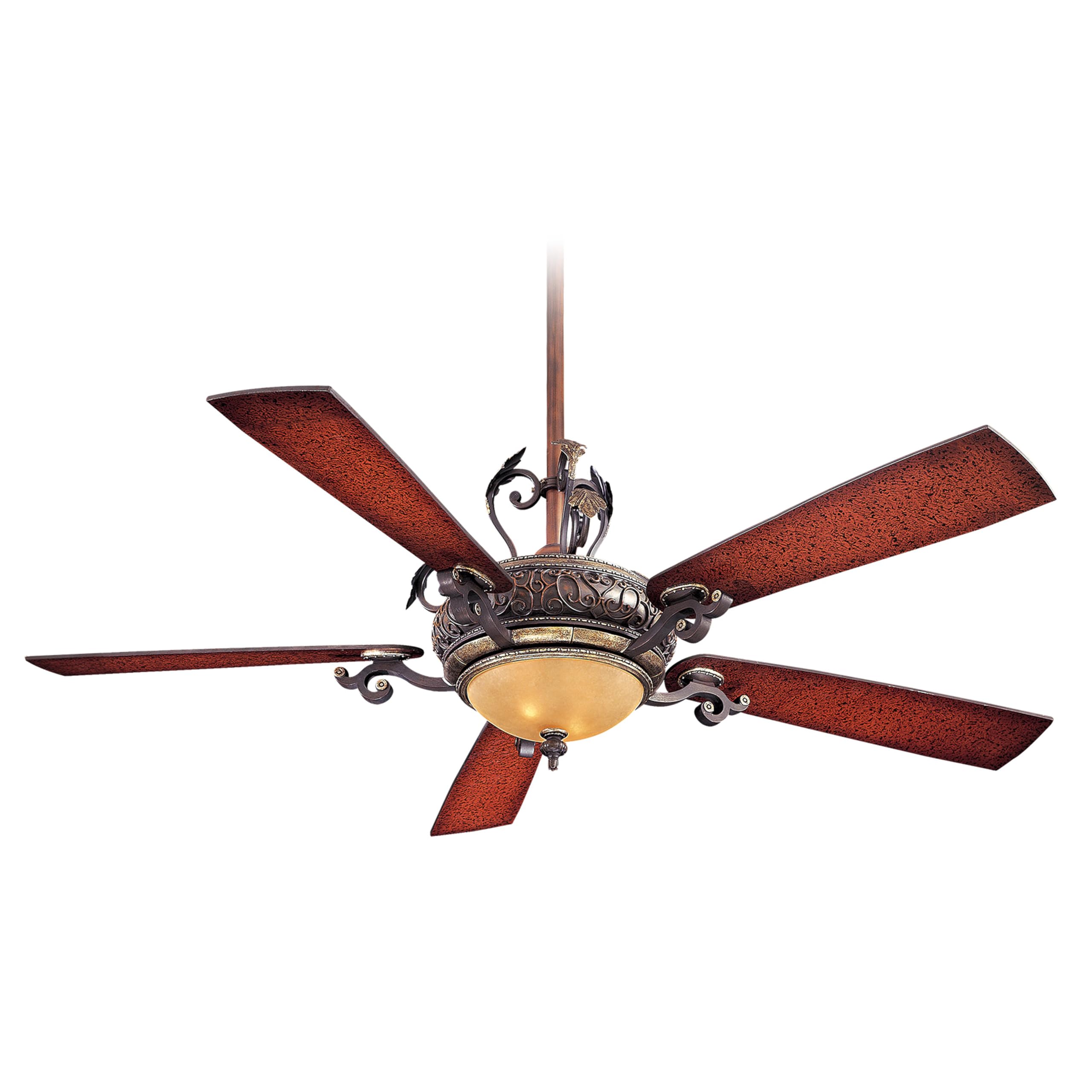 Minka-Aire Napoli 56" LED Ceiling Fan in Sterling Walnut