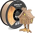 Creality Wood Filament PLA, Dark Brown PLA Filament 1.75mm, Dimensional Accuracy +/- 0.03mm, Warp-Free and Clog-Free, 1KG Spool (2.2 lbs), Fit for 99% 3D Printers