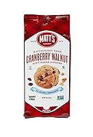 Vista 11 de Matt's Bakery Galletas de mantequilla de maní Horneadas suaves, sin OMG, ingredientes totalmente naturales; paquete individual de galletas