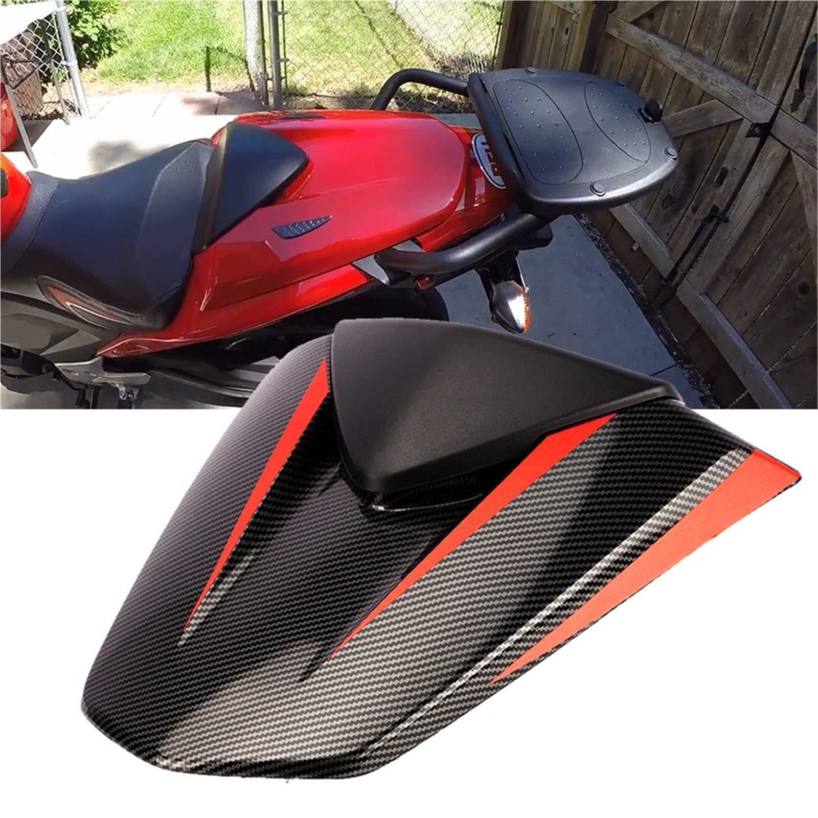 Do motocykla Honda CBR500R CB500F 500 RF 2012-2015 Tylne siedzenie pasażera Solo Cowl Tylna owiewka Motorcycle Cowl Fairing Cover