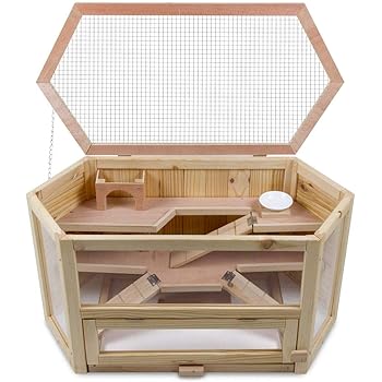 perspex guinea pig cage