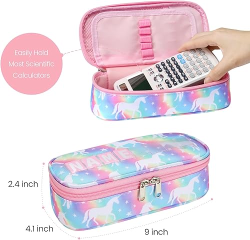 Miniatura 10 de Cambond Bonito estuche para niños, estuche de gran capacidad para niños, estuche de almacenamiento grande para la escuela, solo estuche, espacio