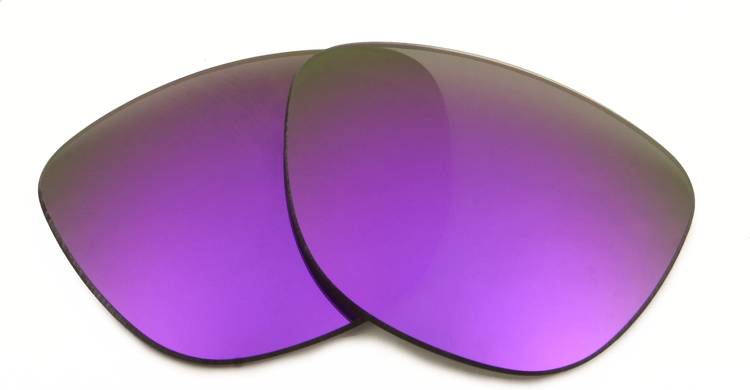 SEEK Replacement Lenses Compatible for Oakley Frogskins Polarized Purple Mirror