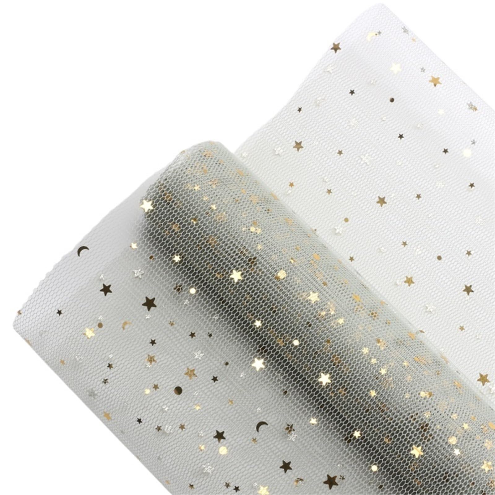Papier prezentów urodzinowych z motywem kwiatowym, Rolka papieru do pakowania prezentów, siatka, włóczka, cekiny, wielokolorowe, 50 cm x 5 jardów(Green)