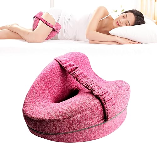 Miniatura 7 de Almohada de rodilla para dormir de lado, almohadas de alineación para dormir de lado, almohada de piernas de espuma viscoelástica con sueño. Azul