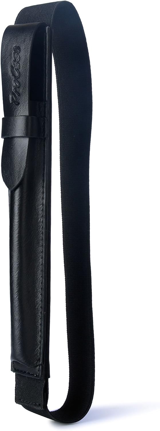 ProCase Apple Pencil Holder Case, Elastic Pencil Pocket Sleeve Detachable Pouch Bag Cover for Apple Pencil, Fit for iPad 10.2/Air 10.5 2019, iPad Pro 11 2018/Pro 10.5/Pro 12.9, iPad 9.7 Pencil –Black