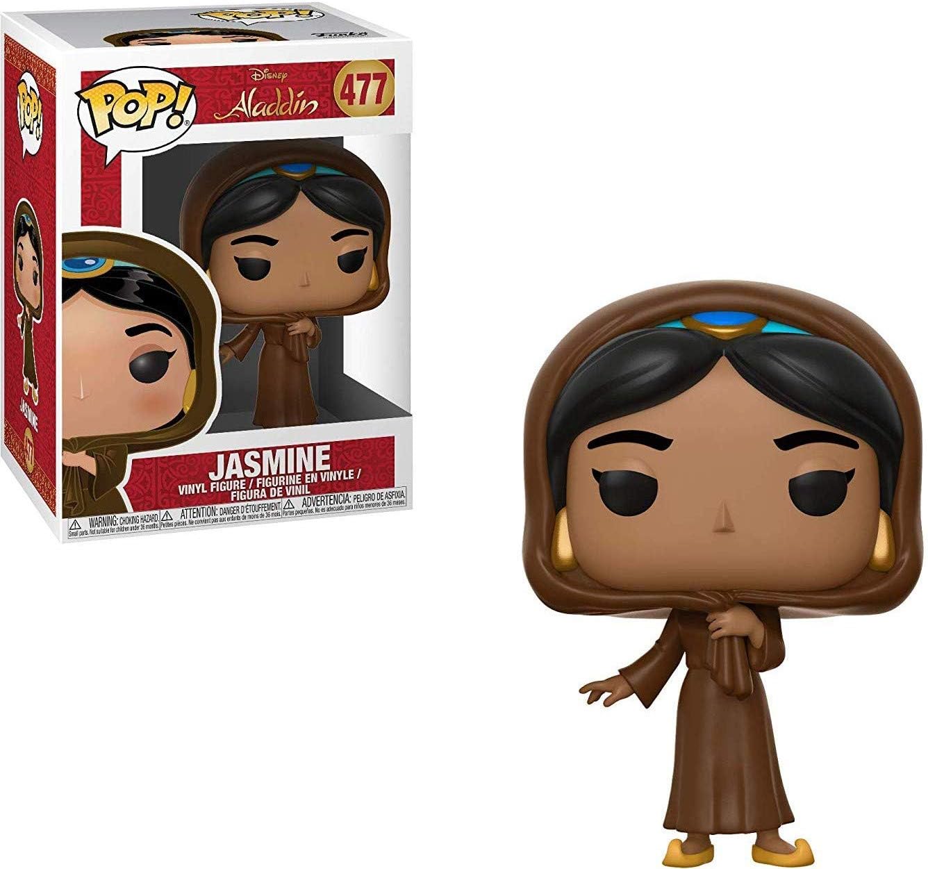 POP Disney: Aladdin - Jasmine in Disguise Funko Vinyl Figure (Bundled with Compatible Box Protector Case)