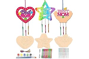 Fennoral Wind Chimes for Mother's Day, Make-Your-Own Kids Craft