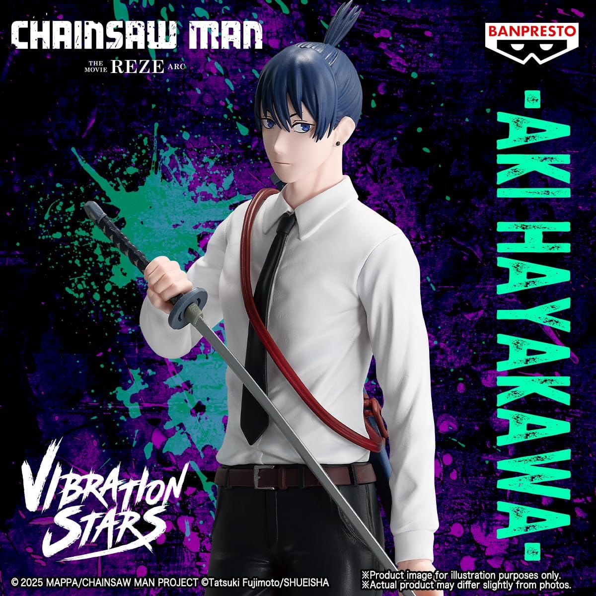 Banpresto - Chainsaw Man The Movie: Reze Arc - AKI Hayakawa Vibration Stars Figure