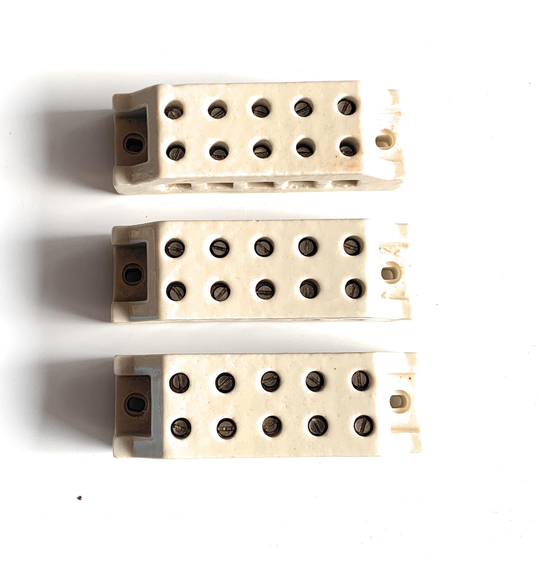 Litost® 5 Way 63A Ceramics Terminal Blocks High Temp Porcelain Ceramic Connectors Pack of- 3-image-27