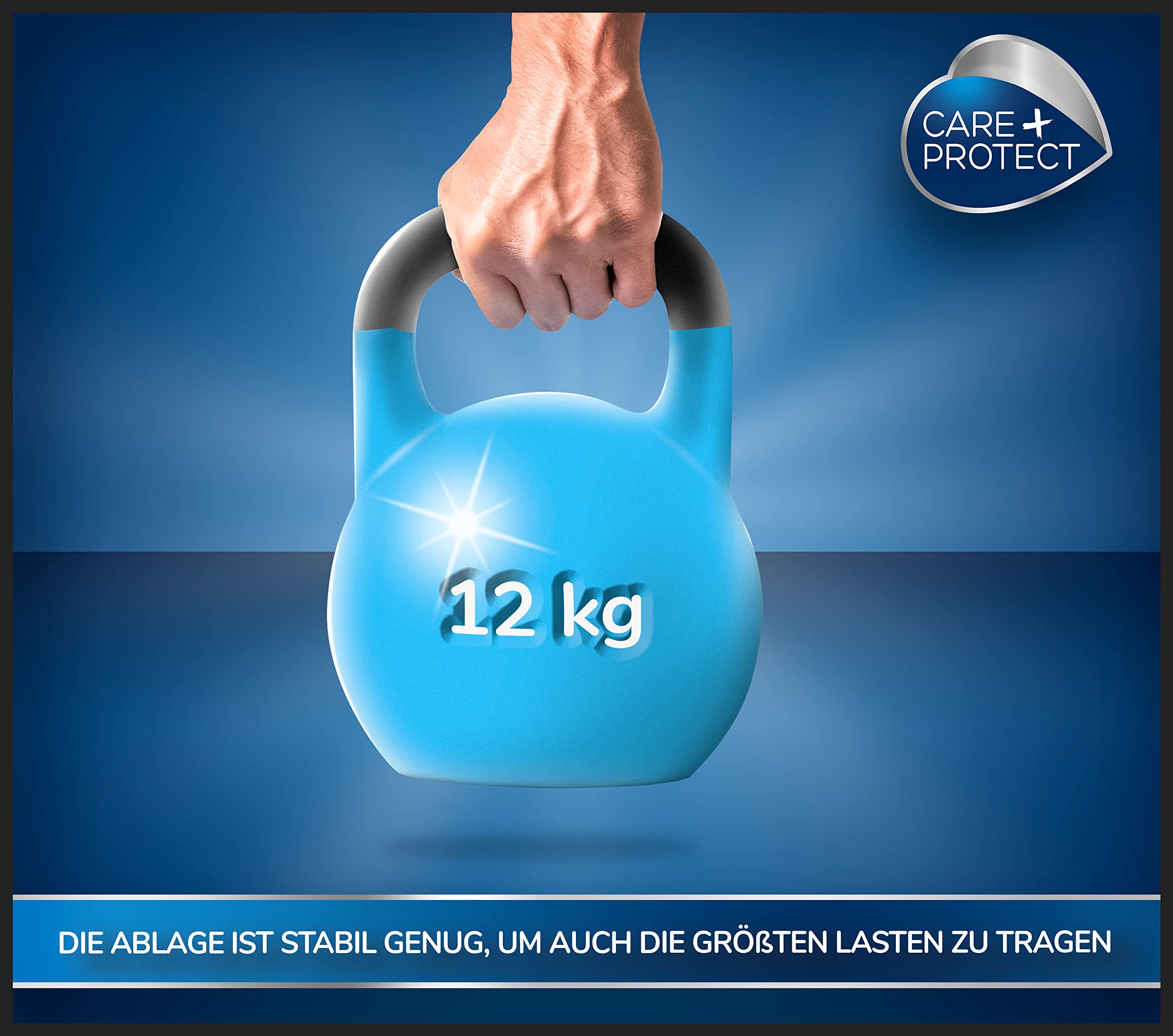 CARE + PROTECTUniversal-Zwischenbaurahmen, Platzsparender Zwischenbausatz, Universell für Waschmaschinen mit Tiefe 47-62 cm | Platzsparend mit Ausziehbarer Ablage, Für Waschmaschinen/Trockner 47–62 cm, Einfache Montage, Multimarkenfähig