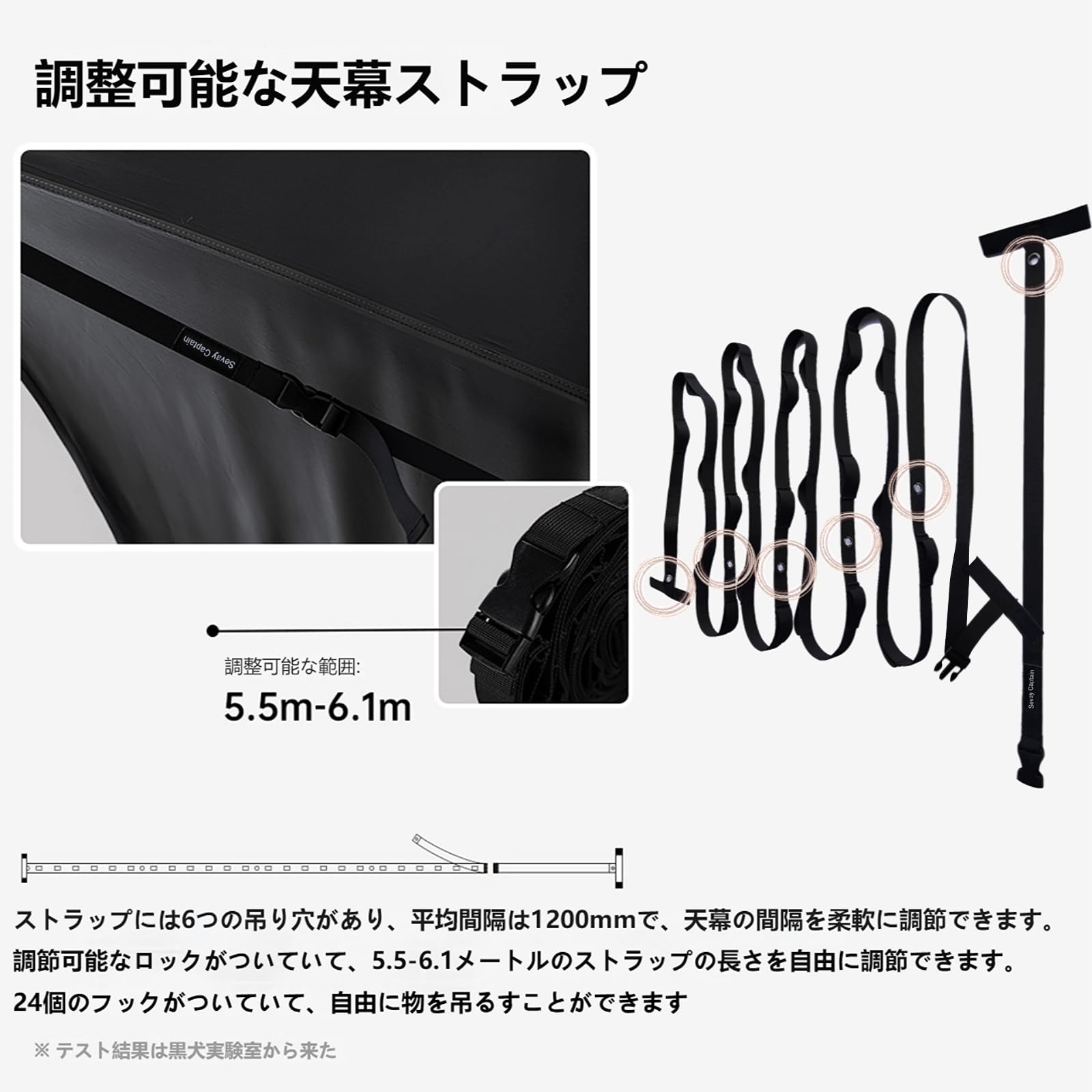 Amazon.co.jp: SevayCaptain デイジーチェーン ハンギング