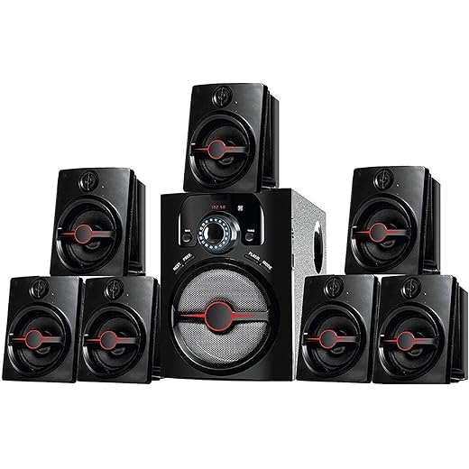 IKALL IK4444 71 Channel Bluetooth Home Theater System with